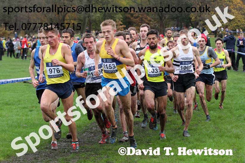 Senior men, British Athletics Liverpool Cross Challenge, Sefton Park, Liverpool. Photo: David T. Hewitson/Sports for All Pics